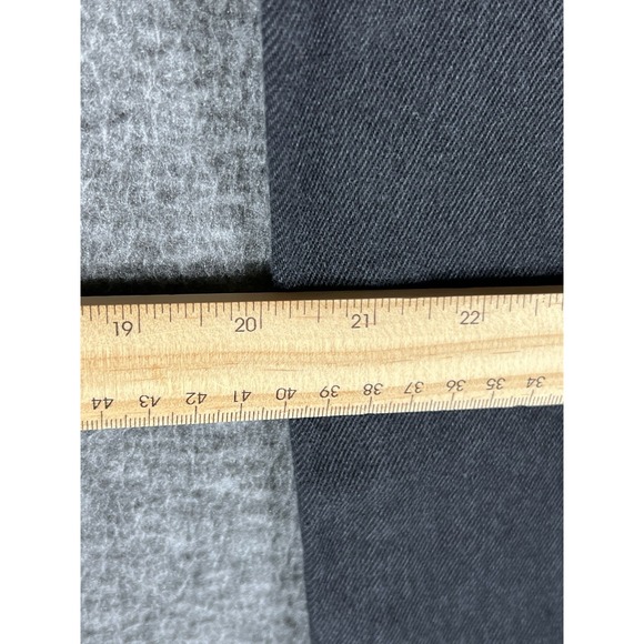 Levis 501 Jeans Black Straight Button Fly Denim‎ Work Mens Size 38x29 - Picture 7 of 11